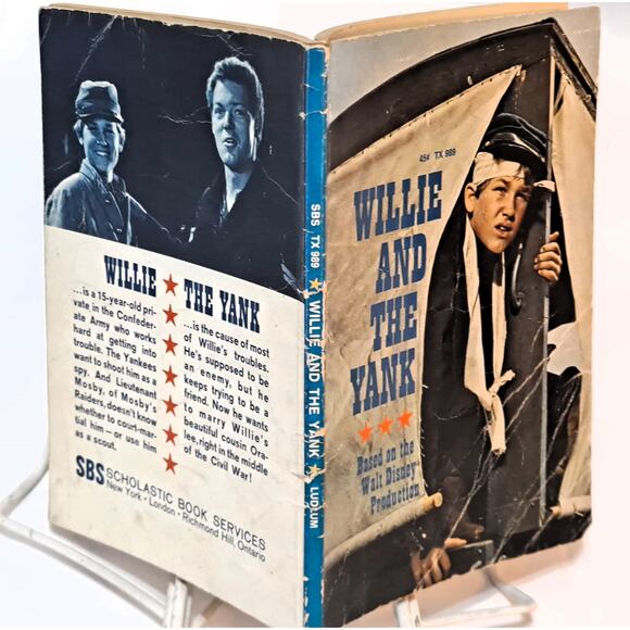 Willie and the Yank adapted by Stuart D. Ludum (1967 1st Edition Softcover) - Picture 3 of 6